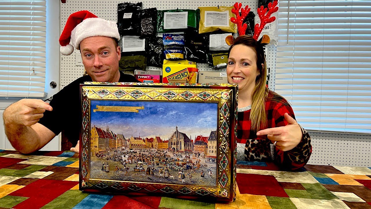 Nathans MRE Christmas Special... Reviewing The Lebkuchen-Schmidt Christmas Chest