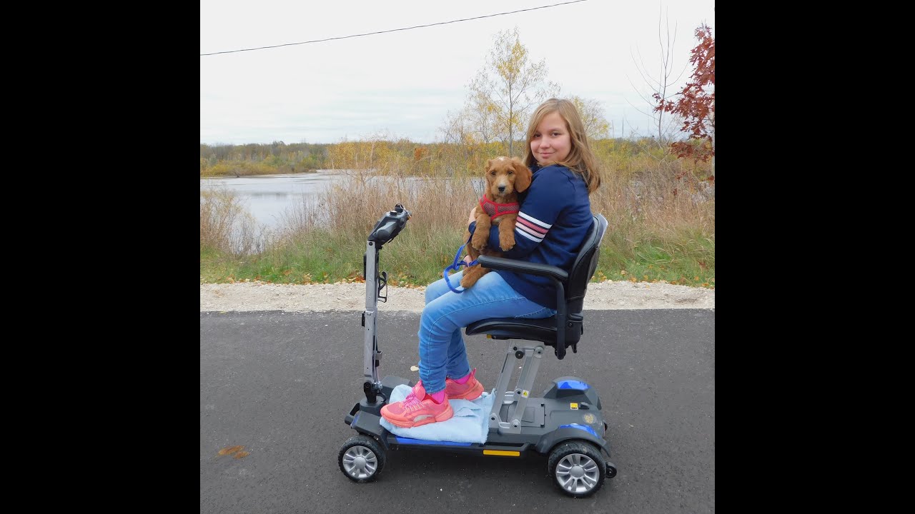 Buzz Around Carry on Wheelchair, Morgan's new Wheels