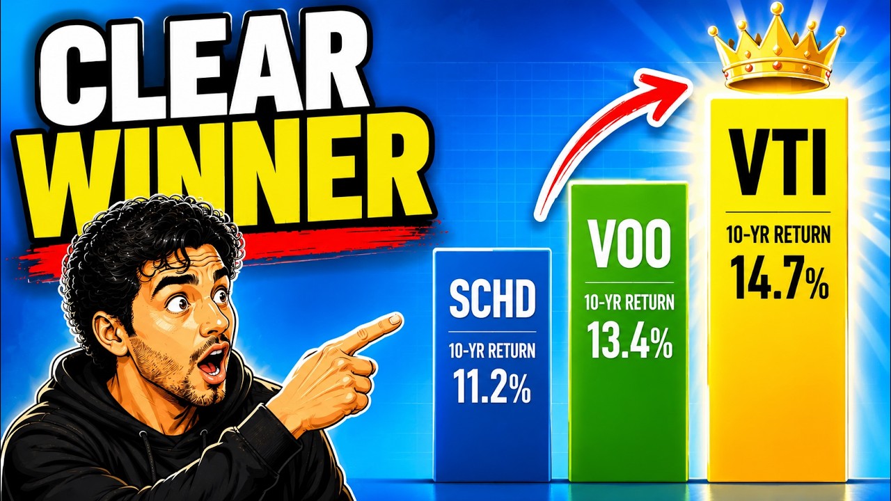 SCHD vs VOO vs VTI &mdash; математика называет очевидного победителя