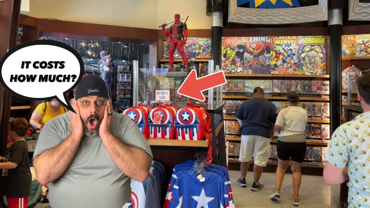 MOST EXPENSIVE STORE EVER!!! Toy Hunting at Islands of Adventure Comic Shop