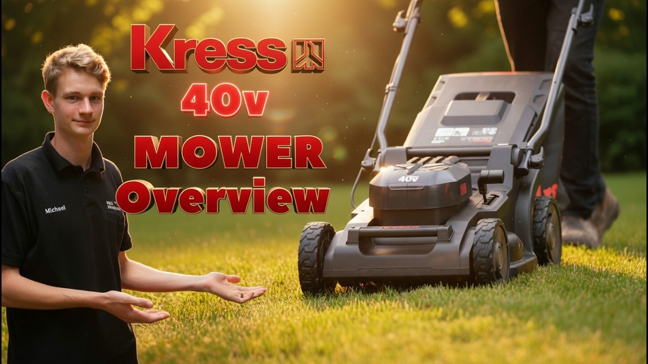 Kress 40V Mower Overview