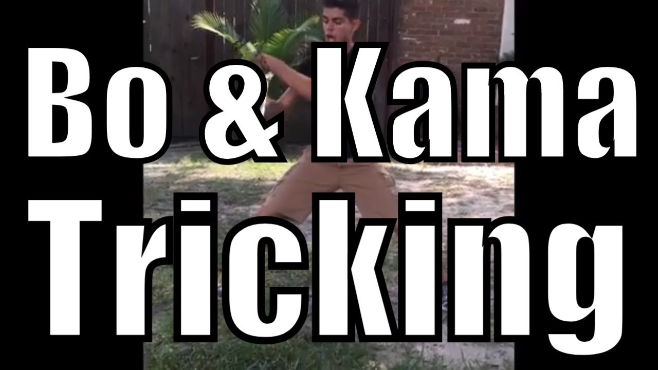Bo Staff and Kama Demonstration | Bo Staff + Kama Competition Tricking