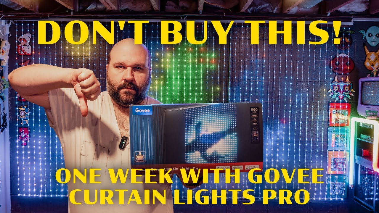 Я жалею, что купил Govee Curtain Lights Pro