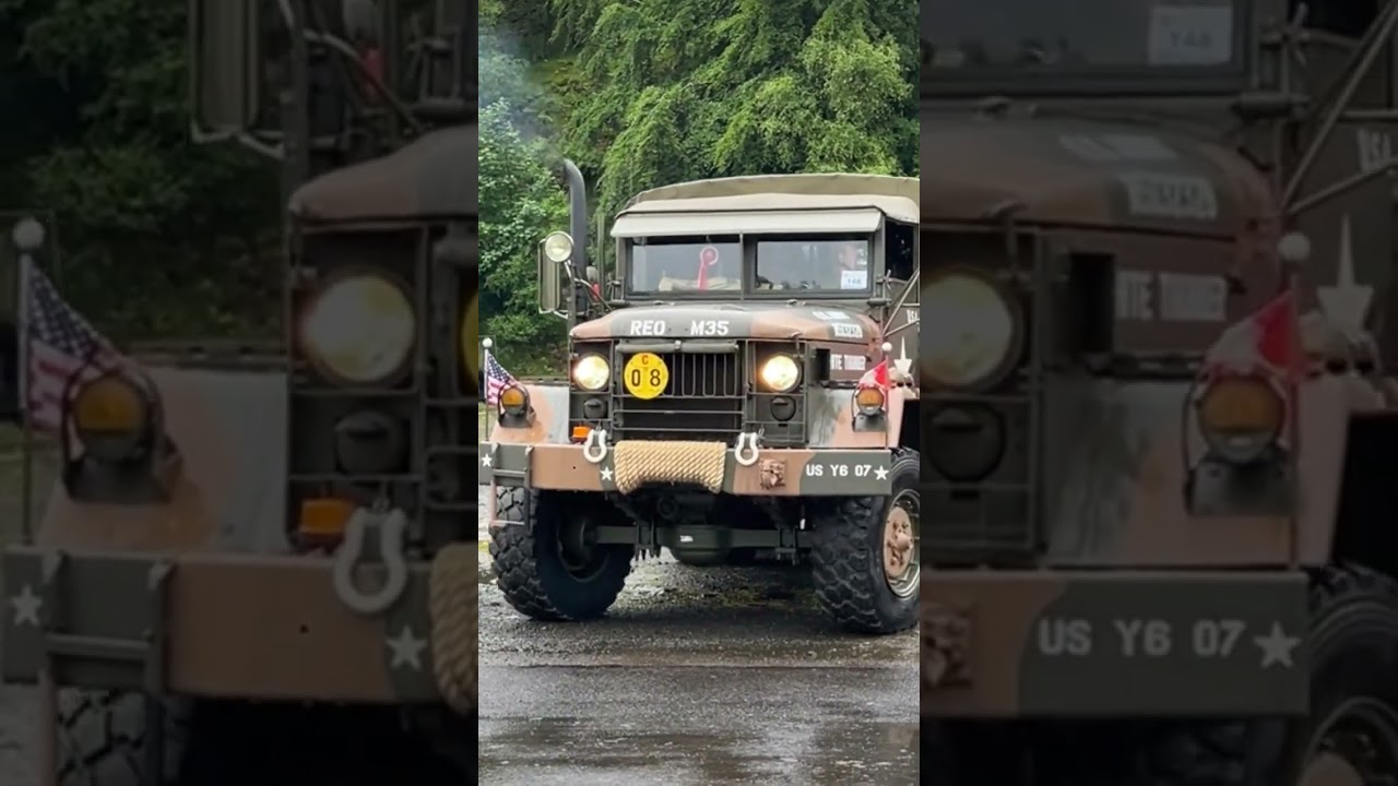 M35 series 2&frac12;-ton 6&times;6 cargo truck #military #usarmy #vintage #2024 age