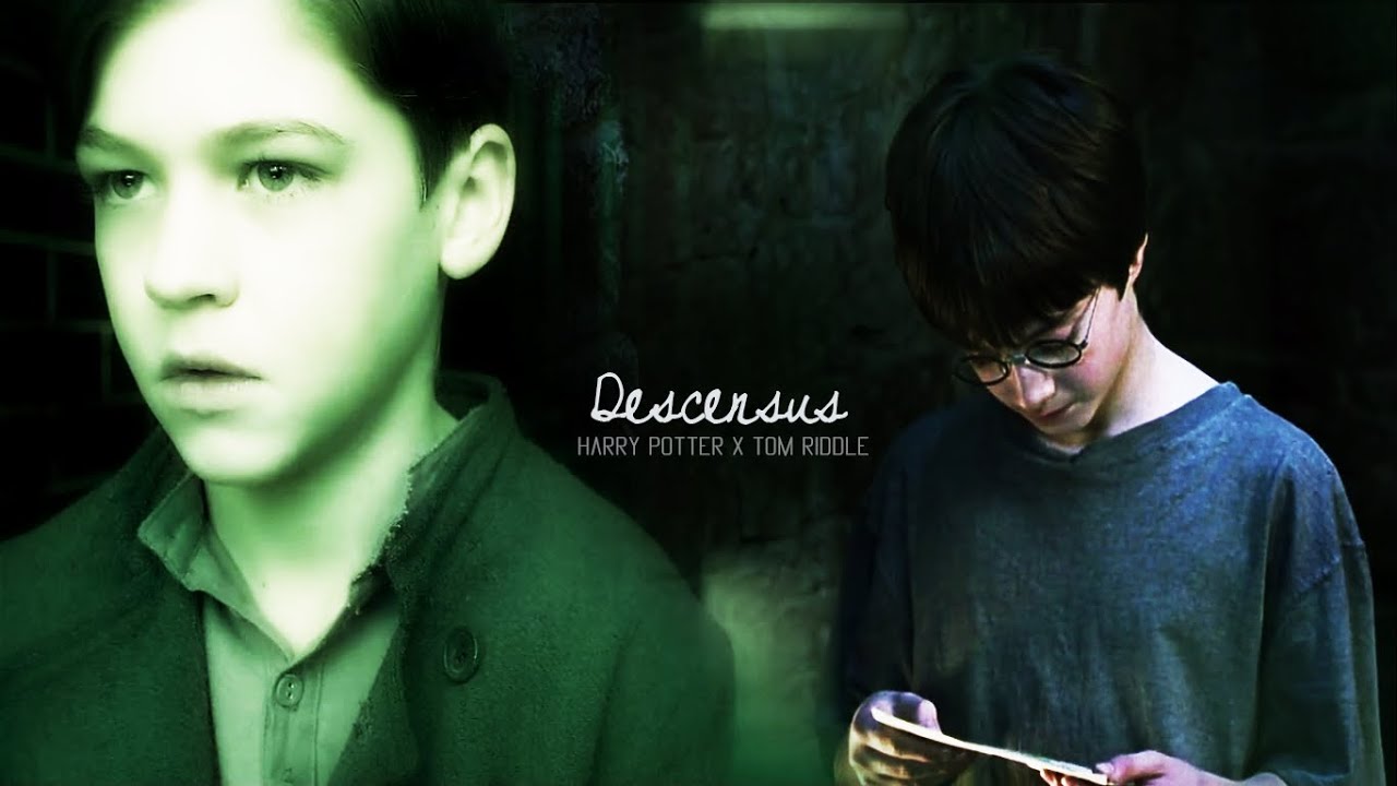 harry potter & tom riddle ● descensus