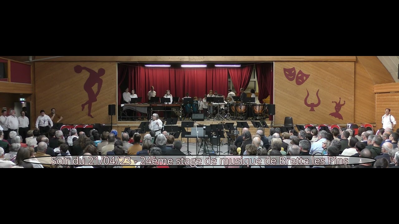 Concert du soir du 24ème stage de musique de Brette les Pins 21/04/23