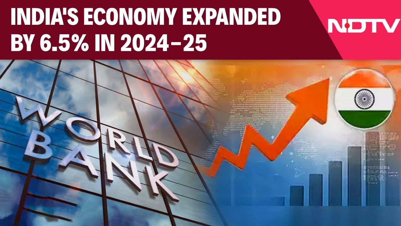 India GDP News Today | India's Economy Expanded By 6.5% In 2024-25, Q4 Growth Was 7.4%