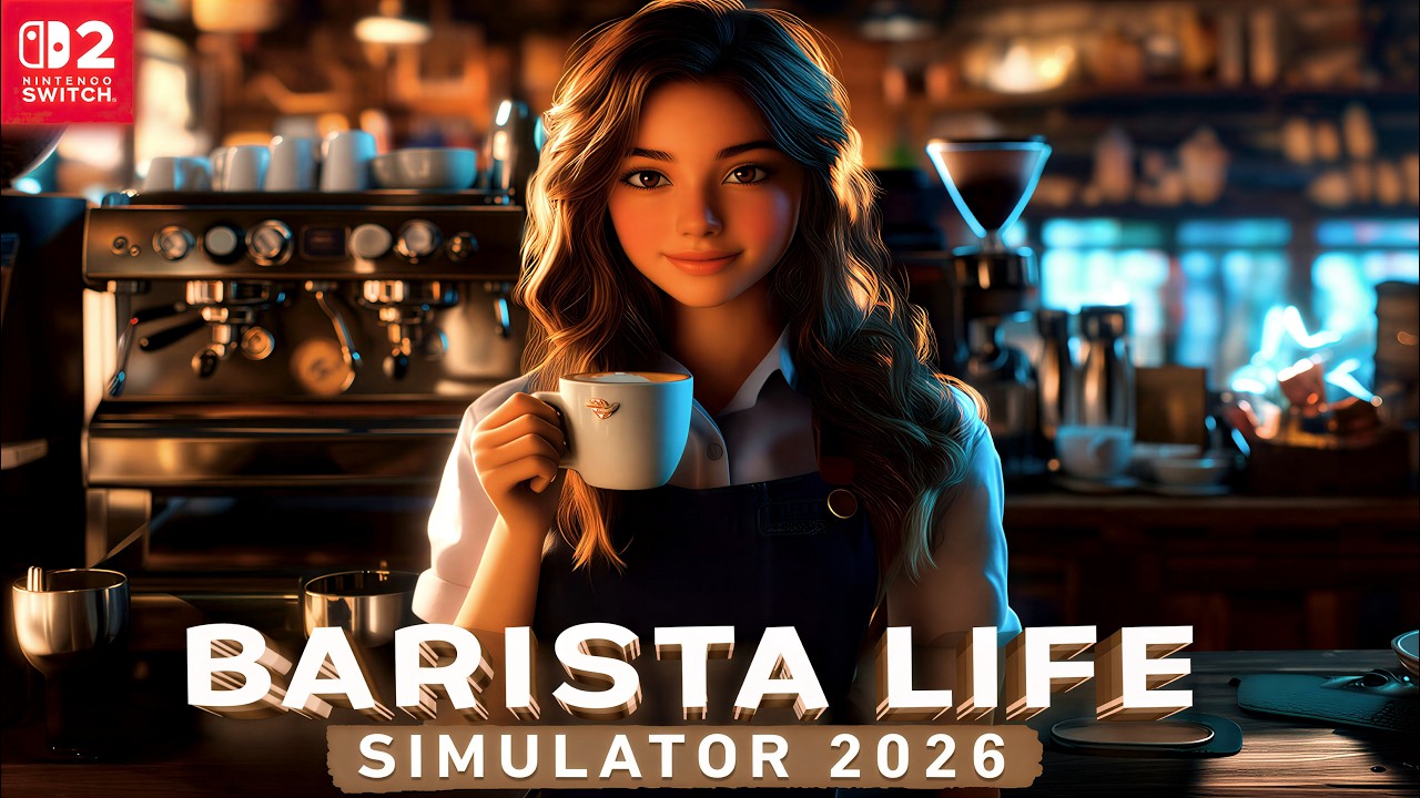 Barista life simulator 2026 - Nintendo Switch 2 Gameplay