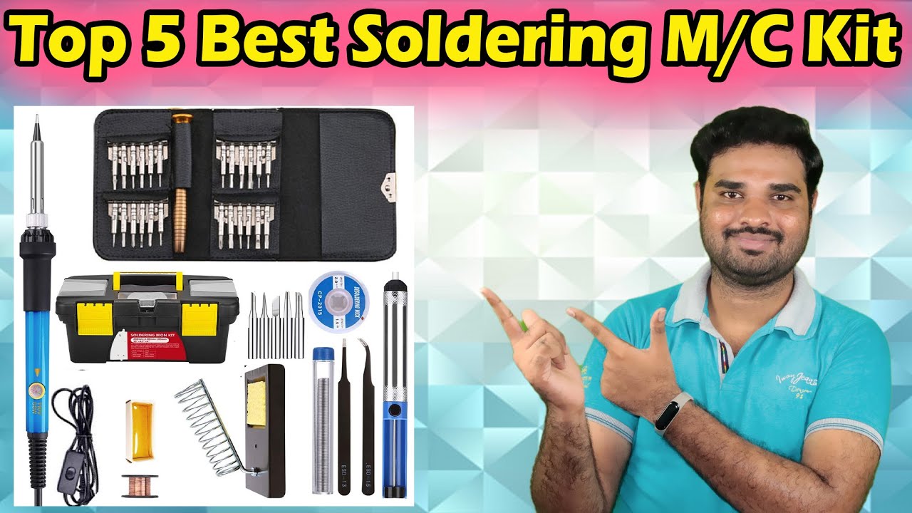 ✅ Top 5 Best Soldering Tool Kit With Price in India 2022 | Soldering Irons Review & Comparison