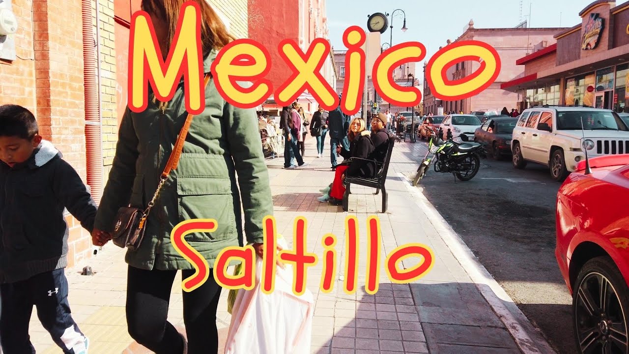 Mexico 4k - Saltillo -  Immersive walk in Saltillo #3 .UHD/4K