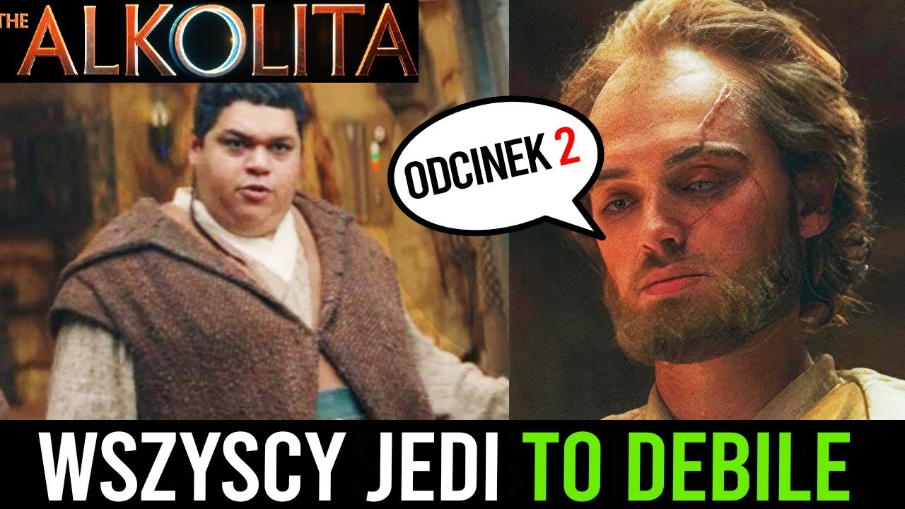 WSZYSCY JEDI TO IDIOCI 🤦 Star Wars Acolyte  odc. 2 / Drwal Rębajło recenzja i komentarz