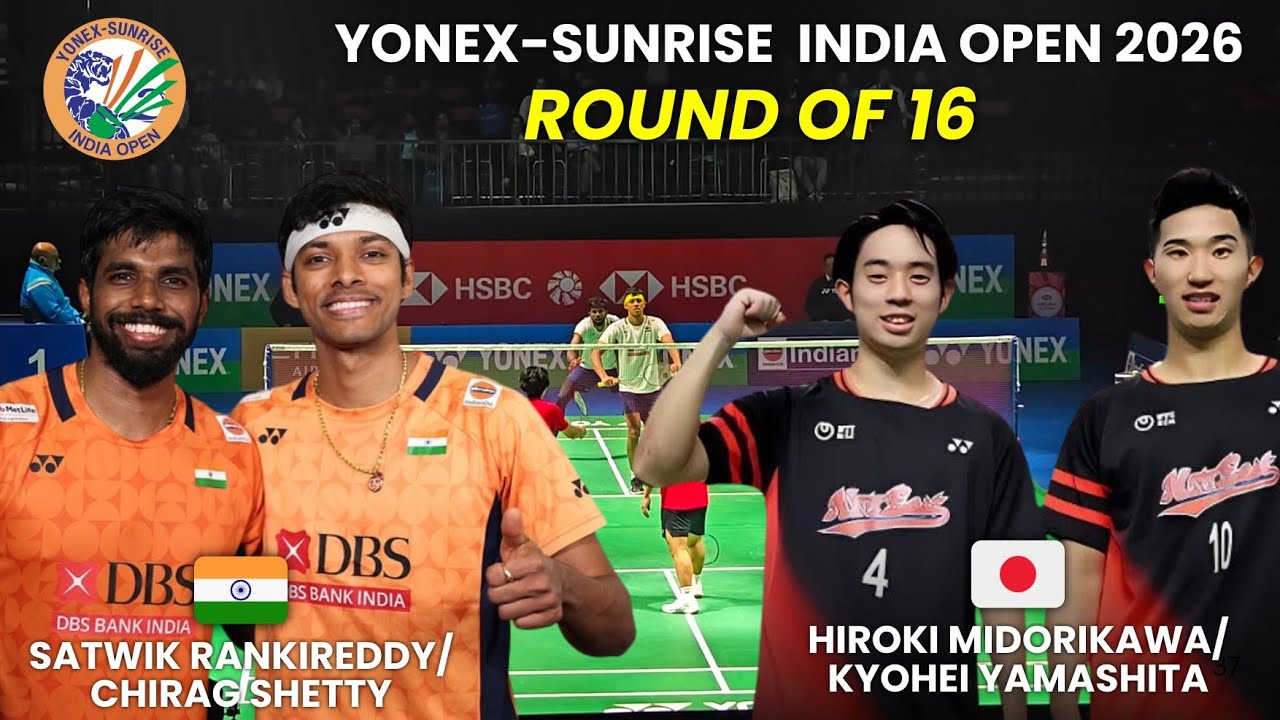 VIRAL MATCH!!! Satwik Rankireddy / Chirag Shetty vs Hiroki M /Kyohei Yamashita | India Open 2026