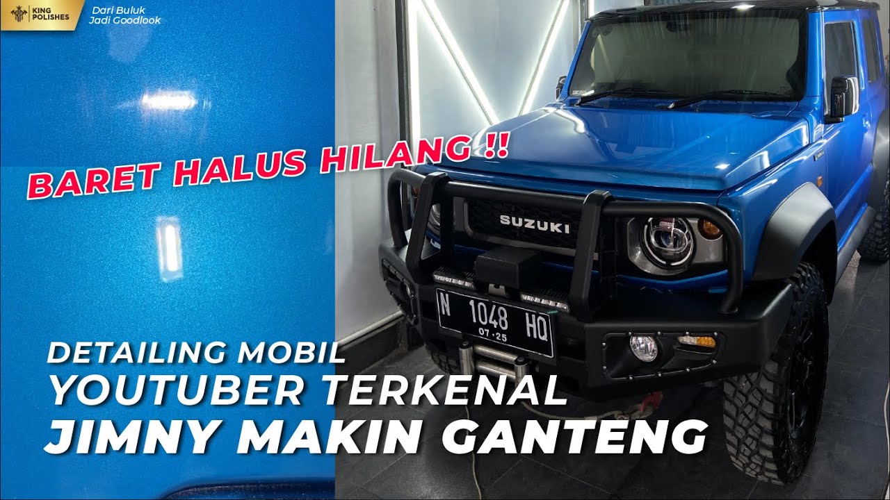 Cobain Ceramic Coating di Mobil Ridwan Hanif || KINGPOLISHES
