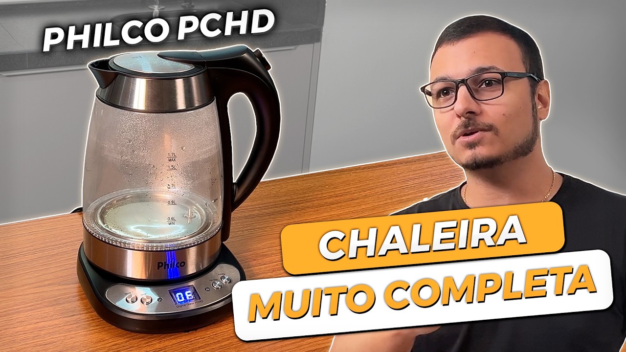 Стеклянный электрический чайник Philco Digital — PCHD: полный анализ!