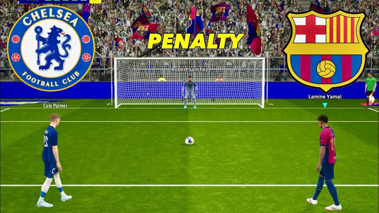 FC Barcelona vs Chelsea FC Penalty Shootout | FCB vs CHE Match | Highlights