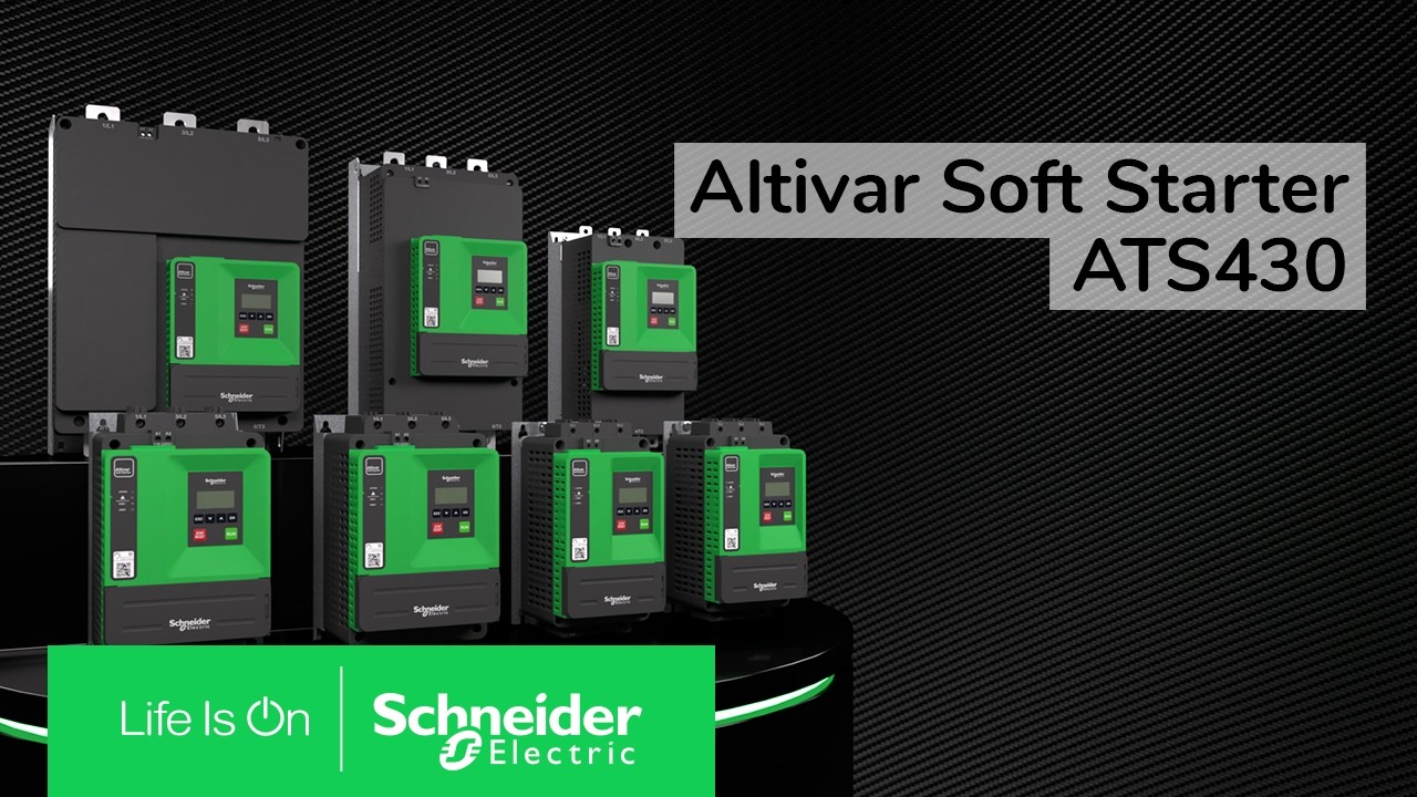 Altivar Soft Starter ATS430: l’essenziale per prestazioni efficaci | Schneider Electric Italia