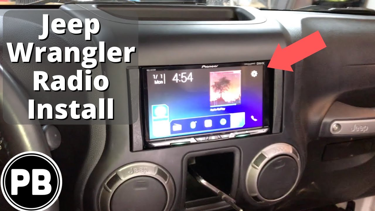 2011 - 2018 Jeep Wrangler JKU Radio Install
