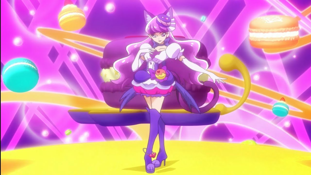 [1080p] Cure A La Mode Decoration! (Cure Macaron Transformation)