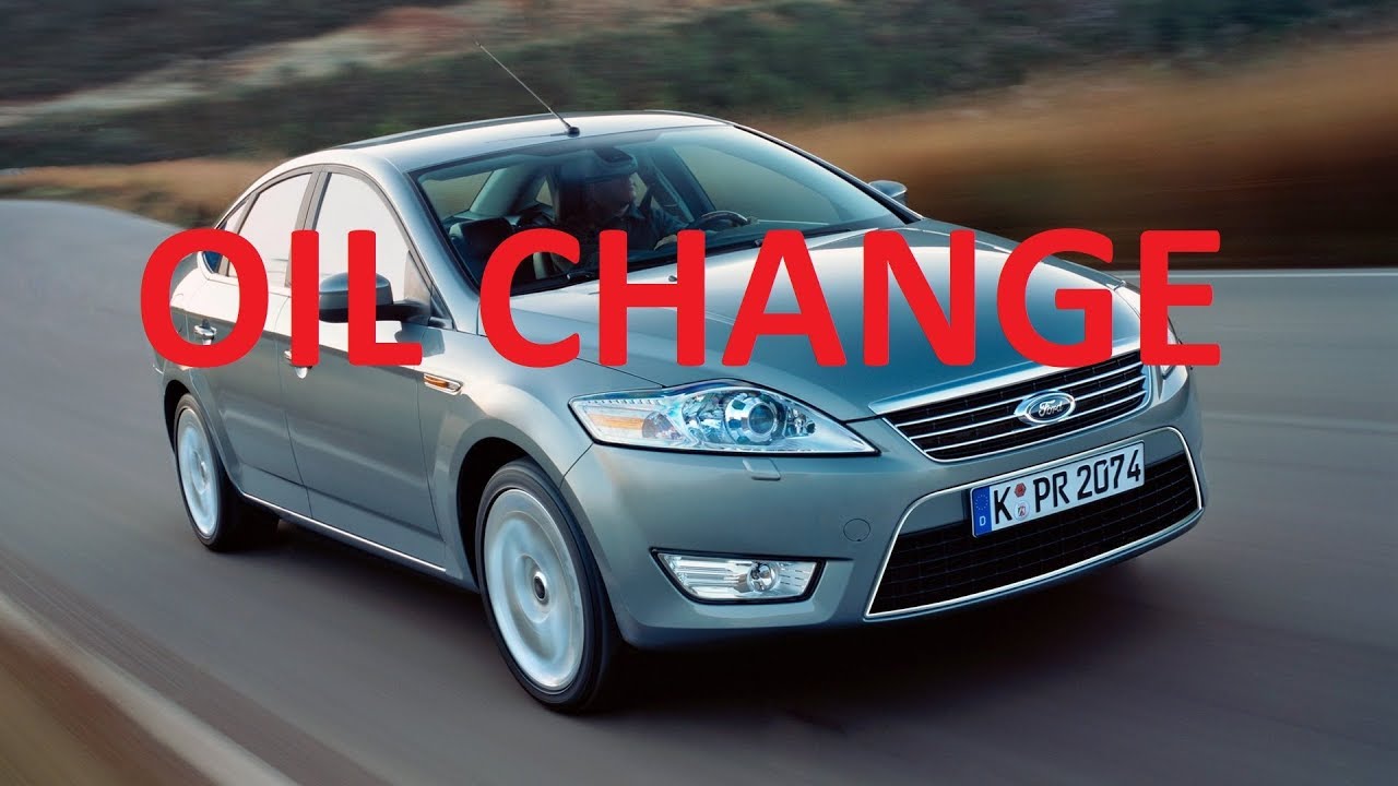 Ford Mondeo mk4 OIL CHANGE and SERVICE INTERVAL RESET (2010, 2.2 TDCi)