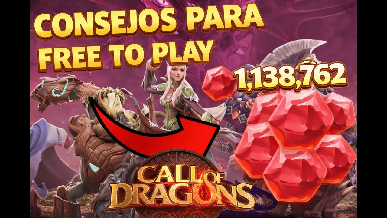 CONSEJOS BASICOS clave para avanzar rápido sin gastar en CALL OF DRAGONS 👀 F2P