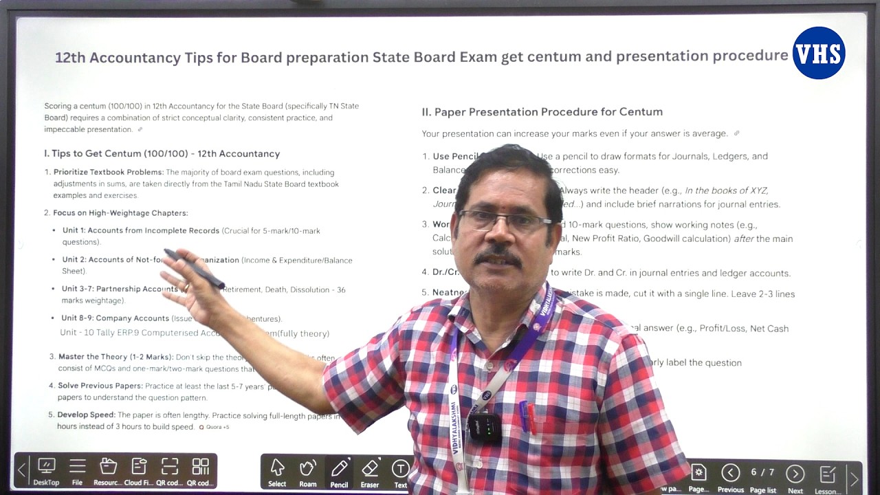 Secret to Centum in CLASS 12th Accountancy: Paper Presentation & Exam Instructions🗒️🖋️ #boardexam