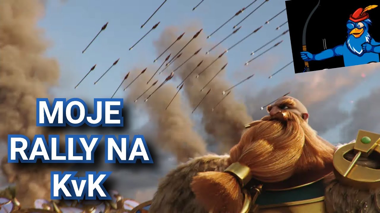 Moje rally na KvK! Jak radzili sobie moi łucznicy... Rise of Kingdoms