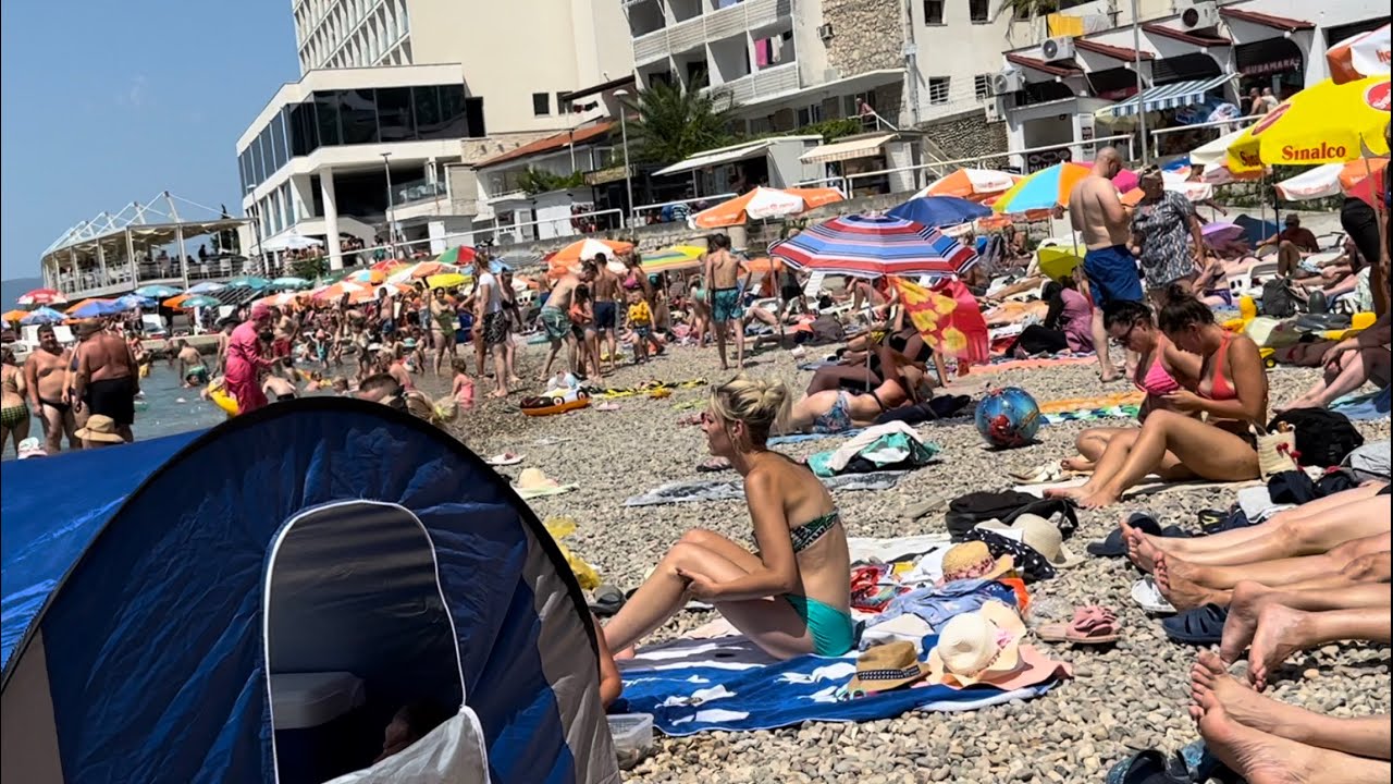 Plaze Neuma sve puno krcato u podnevnim satima 23.07.2023