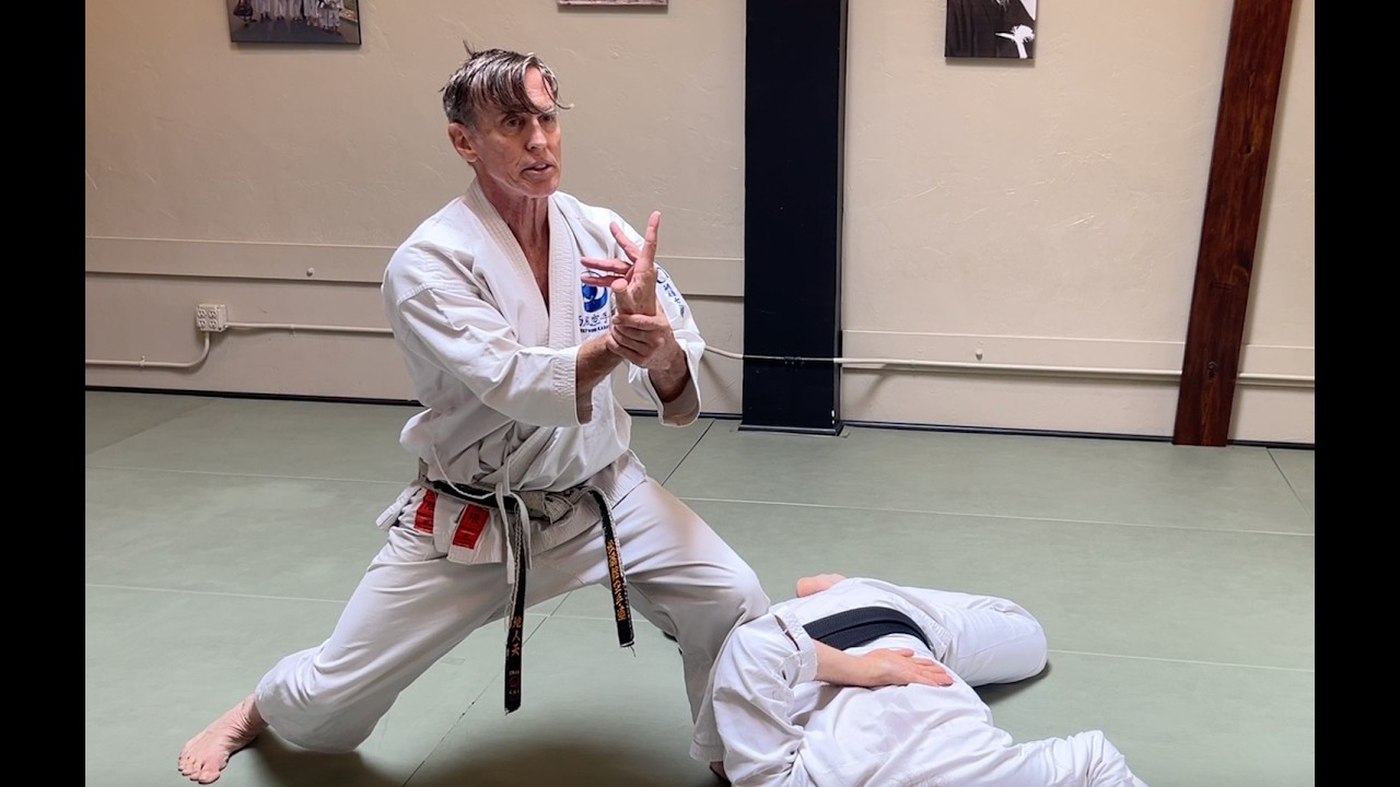 Karate warm-up bunkai,  rick hotton sensei, Petaluma CA 2026