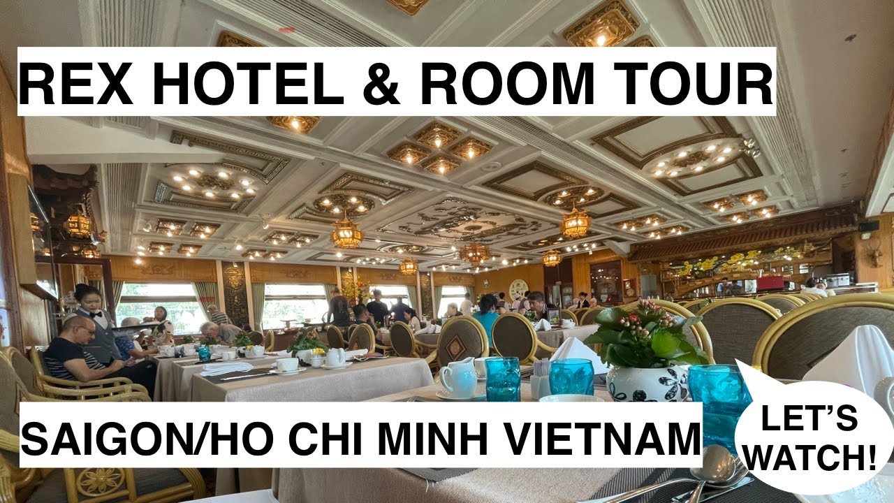 5* REX HOTEL AND ROOM TOUR SAIGON/HOCHIMINH VIETNAM