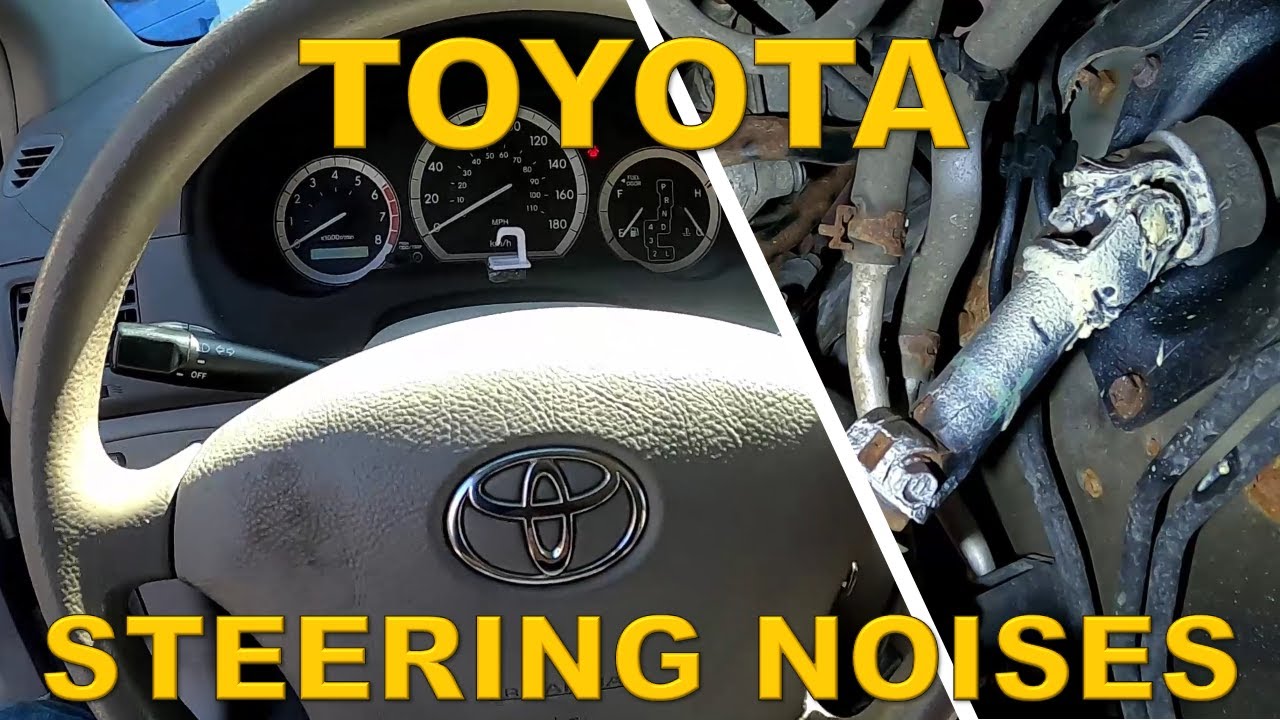 TOYOTA SIENNA INTERMEDIATE STEERING SHAFT - Diagnosing and replacing