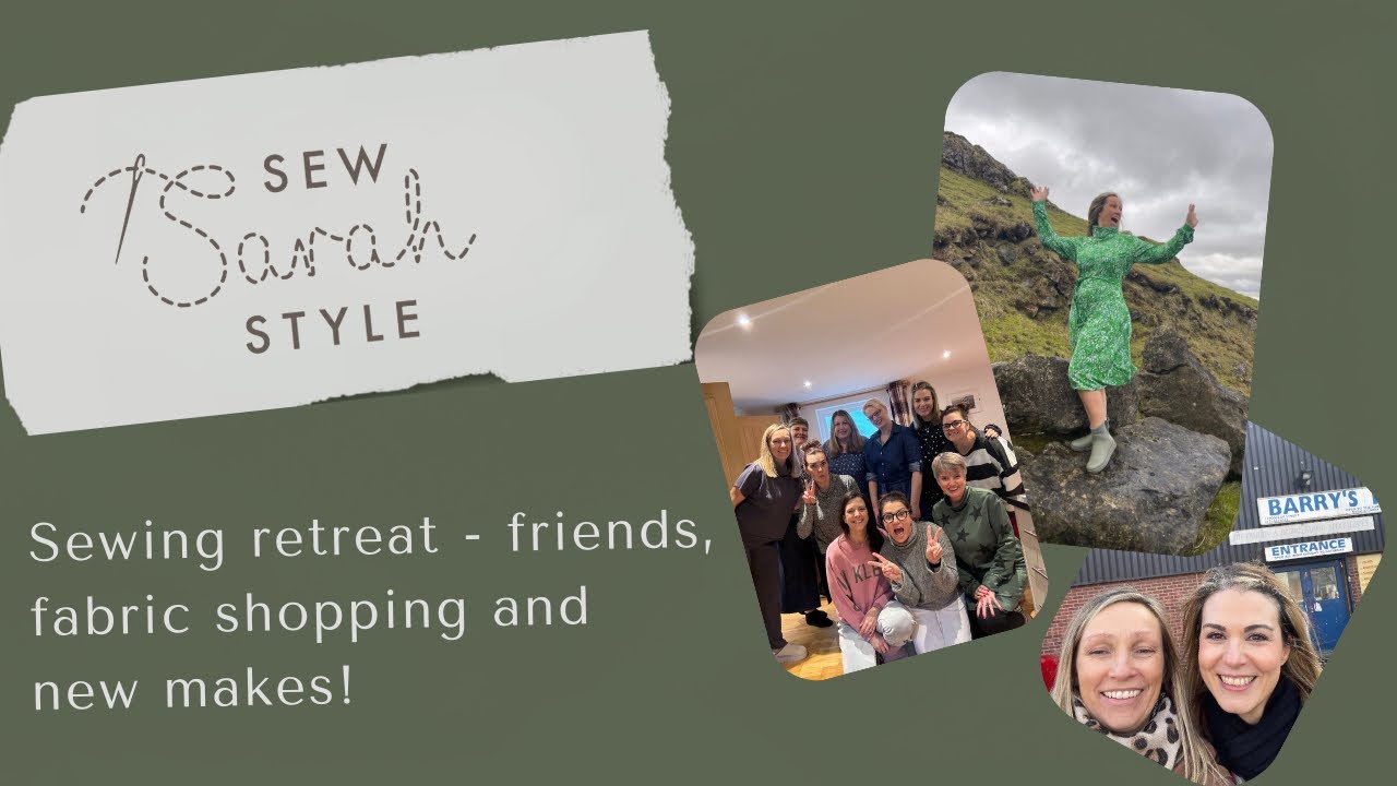 Fabric haul, new makes and a sewing retreat
