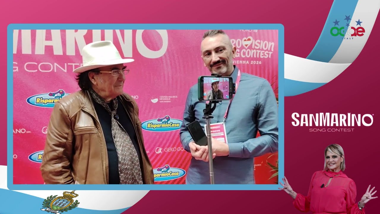 San Marino Song Contest 2026 - Intervista di Daniel N. Casagrande ad Al Bano