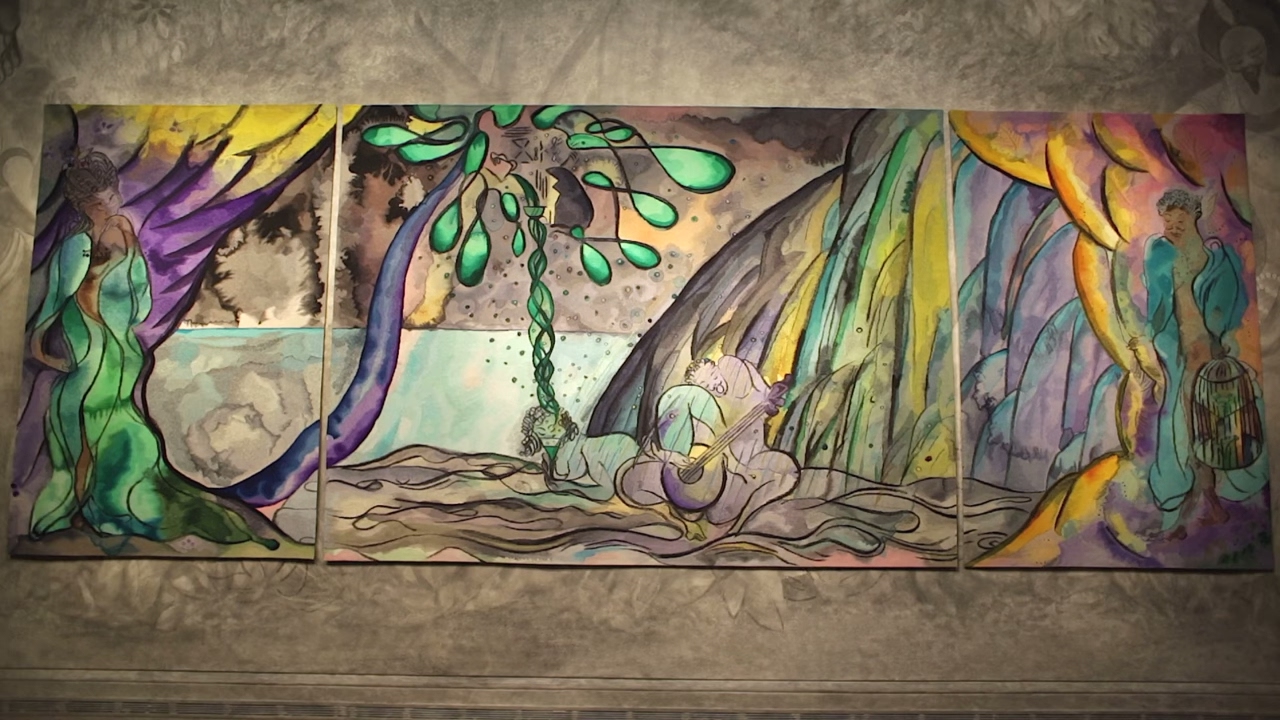 Chris Ofili: Weaving Magic at The National Gallery