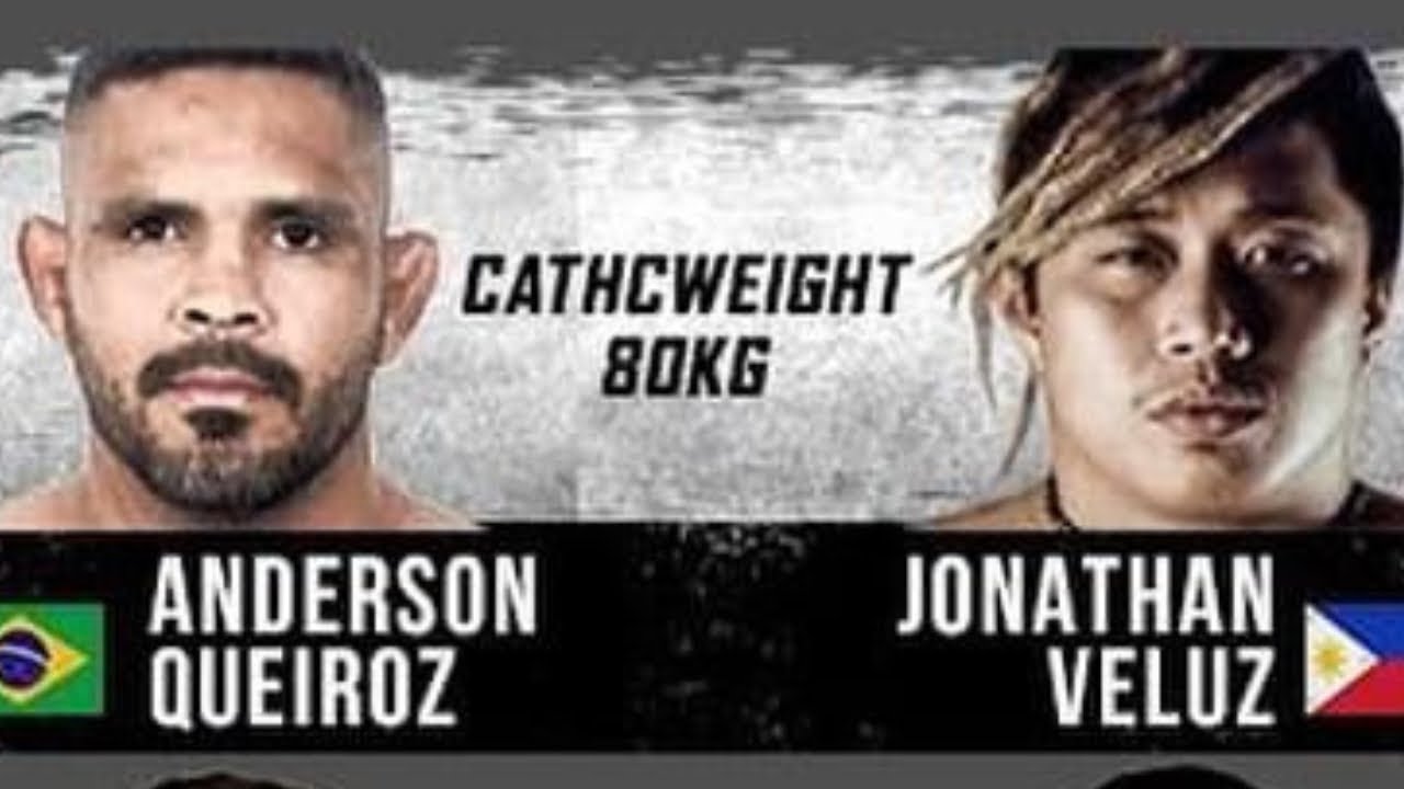 UAE WARRIORS 54 - 🇧🇷 ANDERSON QUEIROZ VS 🇵🇭 JONATHAN VELUZ