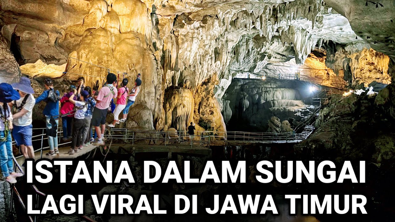 VIRAL..! ISTANA DALAM SUNGAI LAGI VIRAL DI JAWA TIMUR