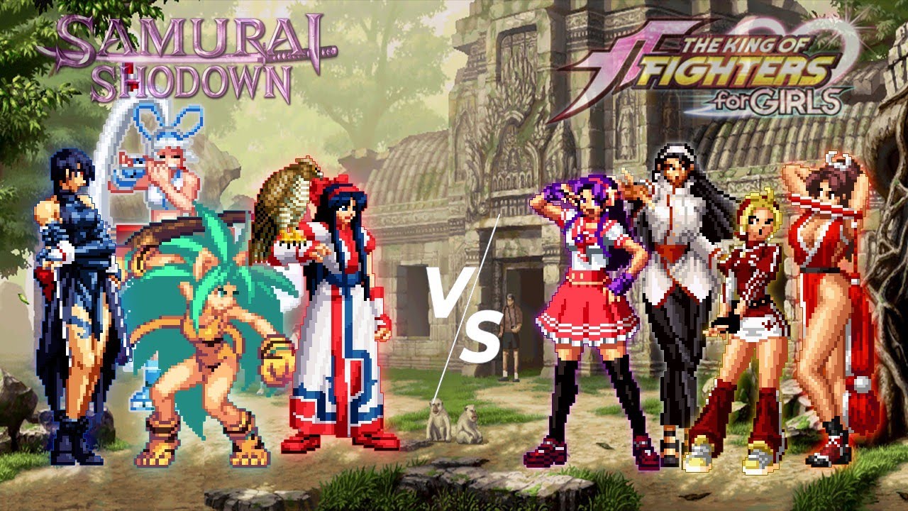 KOF Girls VS Samurai Shodown Girls [Kof2002 Mugen]