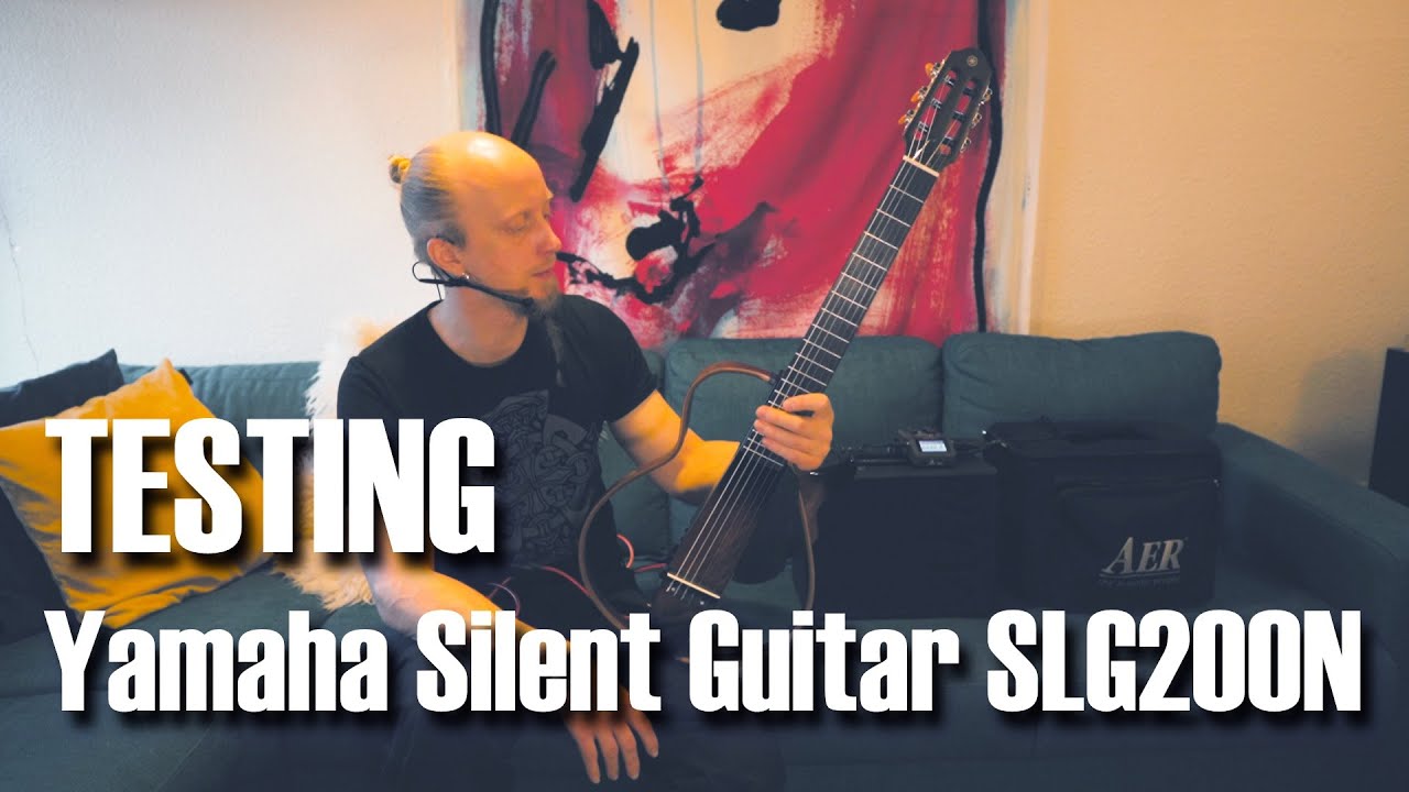 ТЕСТИРОВАНИЕ бесшумной гитары Yamaha SLG200N