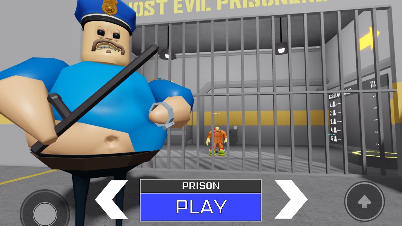 Barry’s prison run Roblox easy mode 