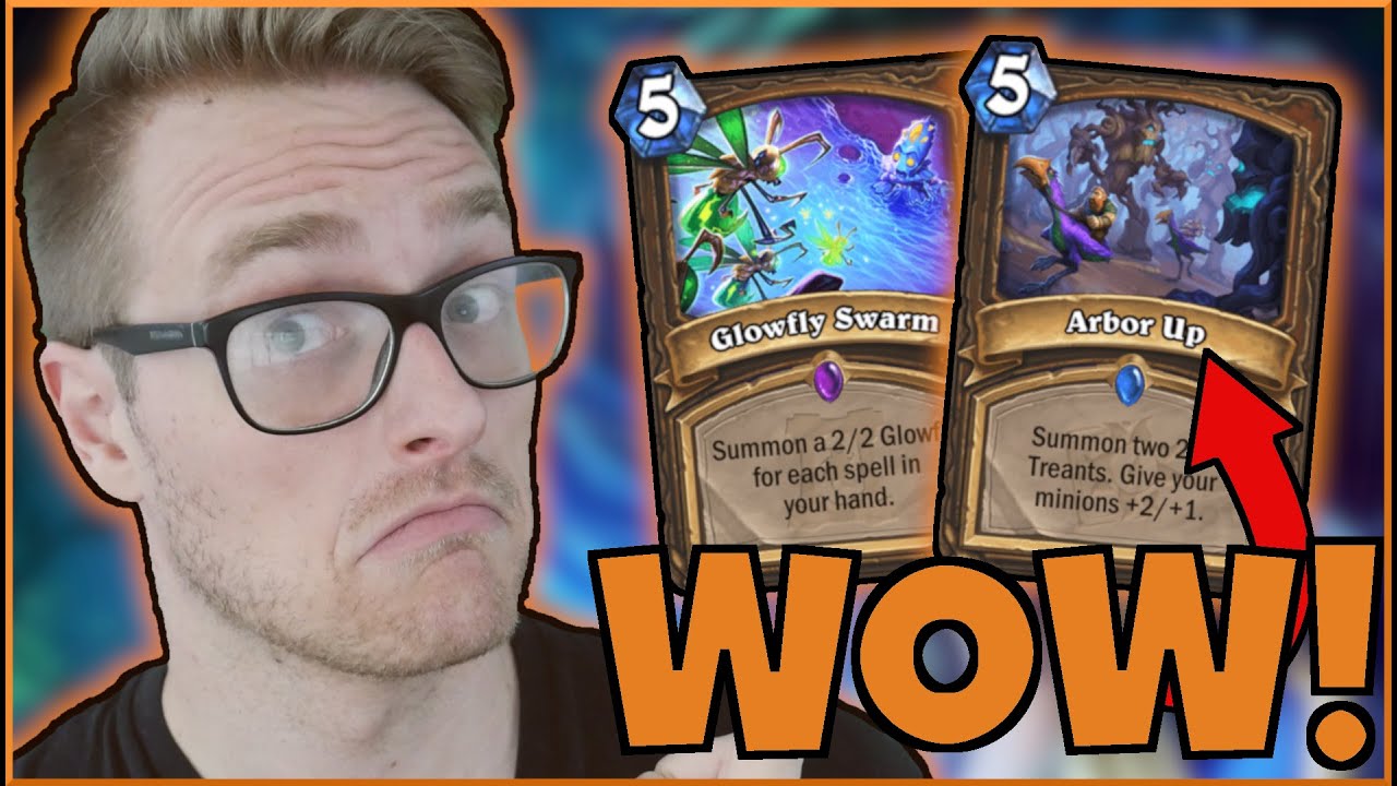 Arbor Up is ACTUALLY BUSTED? Token Spell Druid SWARMS the META | Darkmoon Races | Wild Hearthstone