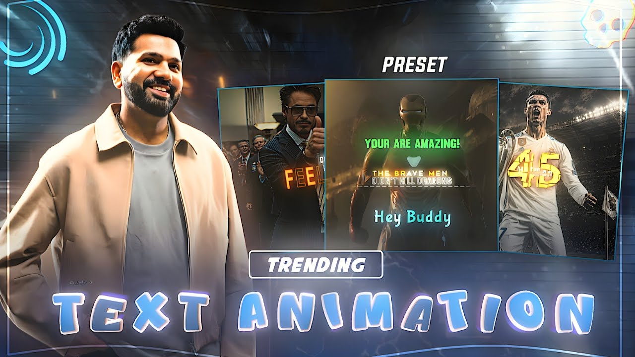 NEW AE LIKE TEXT ANIMATIONS in Alight Motion (+Preset) 😱✨ | Nidvek Edit 