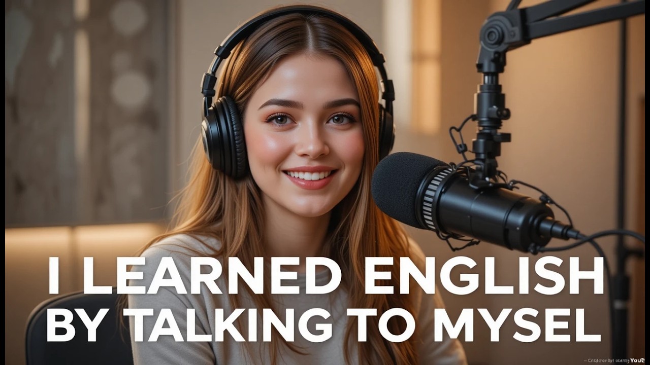 I Learned English by Talking to Myself | Slow English Podcast