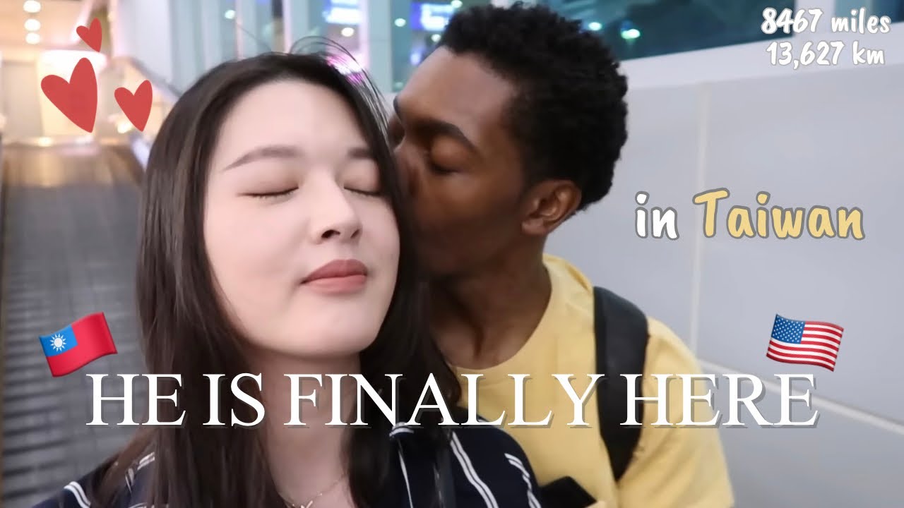 Boyfriend Finally visits me in Taiwan!!｜Blasian Couple｜sometimes with Keys