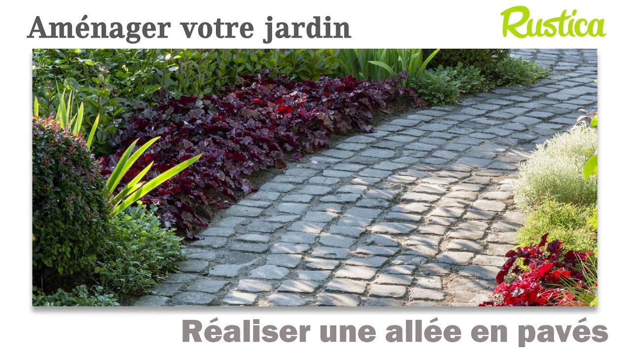 Comment r&eacute;aliser une all&eacute;e en pav&eacute;s