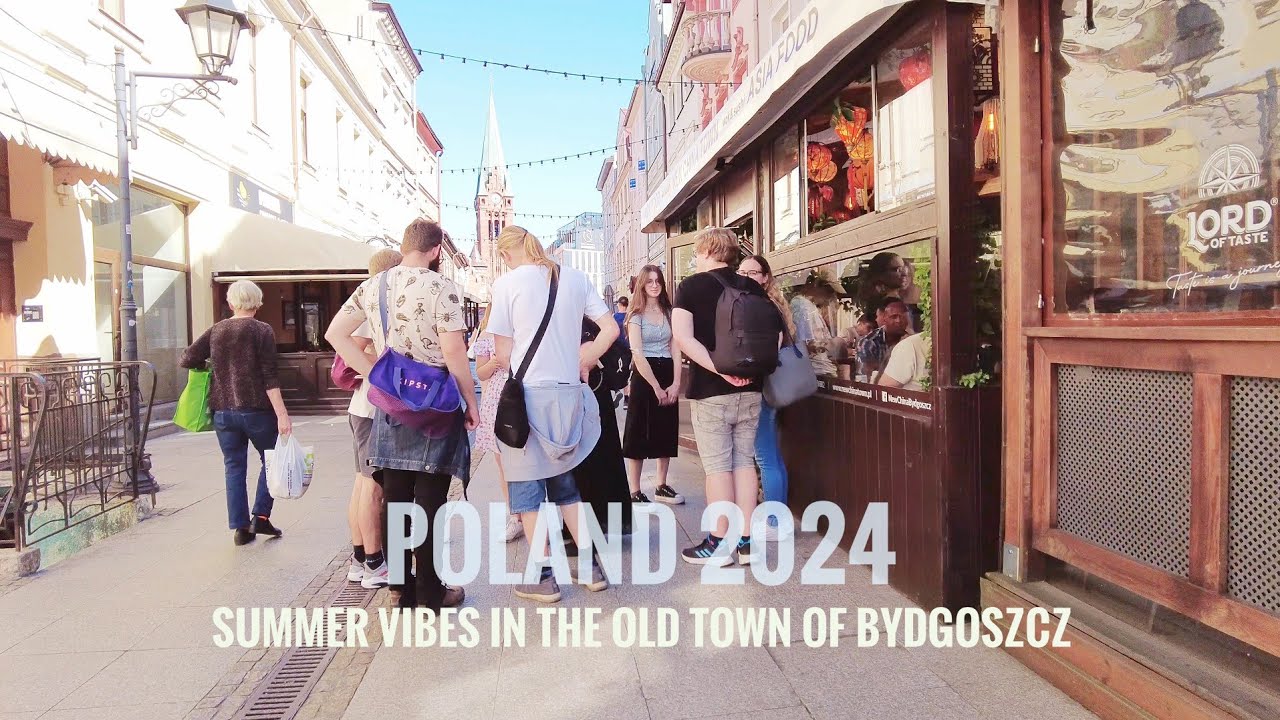 Summer Vibes in the old town of Bydgoszcz
