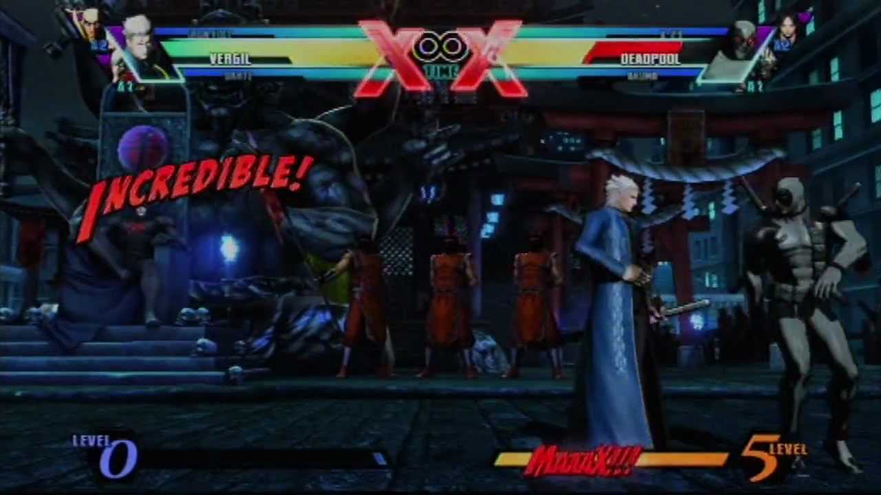 UMVC3: Vergil & Dante Solo Combos