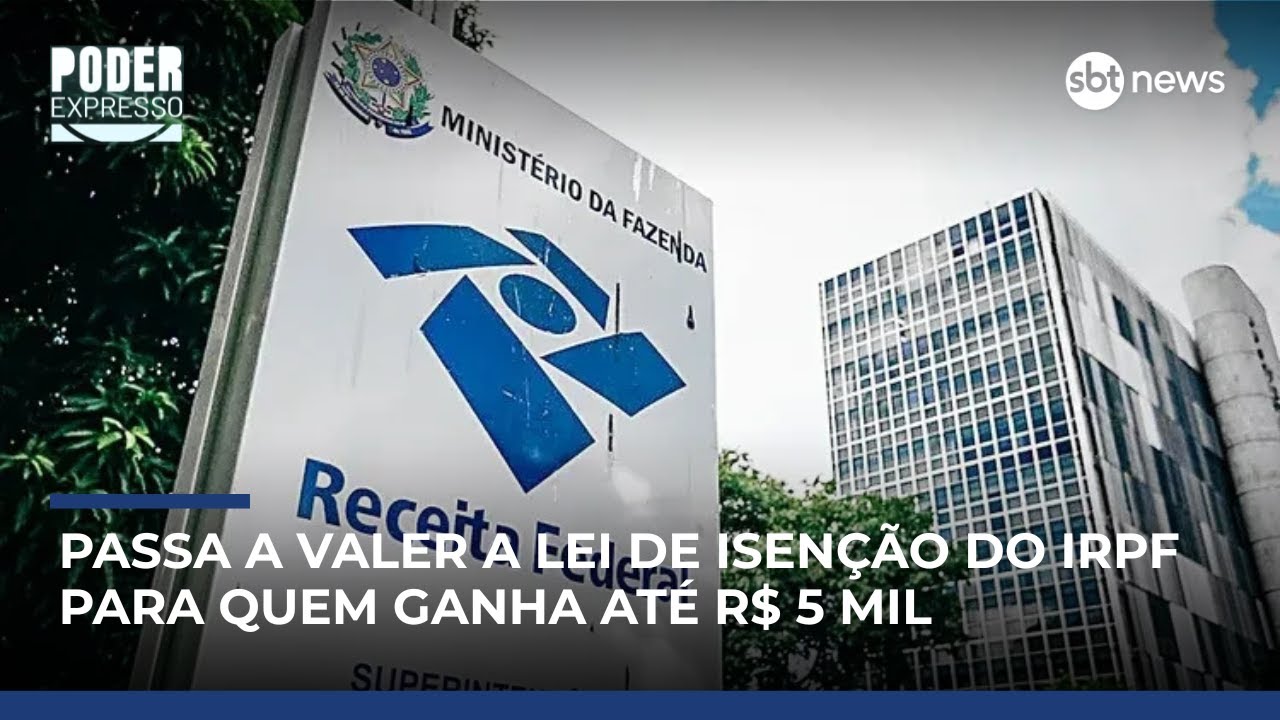 Lula celebra isenção do IR para quem ganha até R$ 5 mil | #PoderExpresso