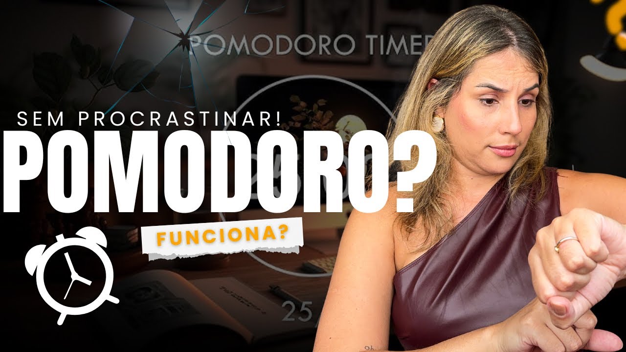 O MÉTODO SIMPLES QUE ME FEZ PARAR DE PROCRASTINAR | pomodoro funciona 😱