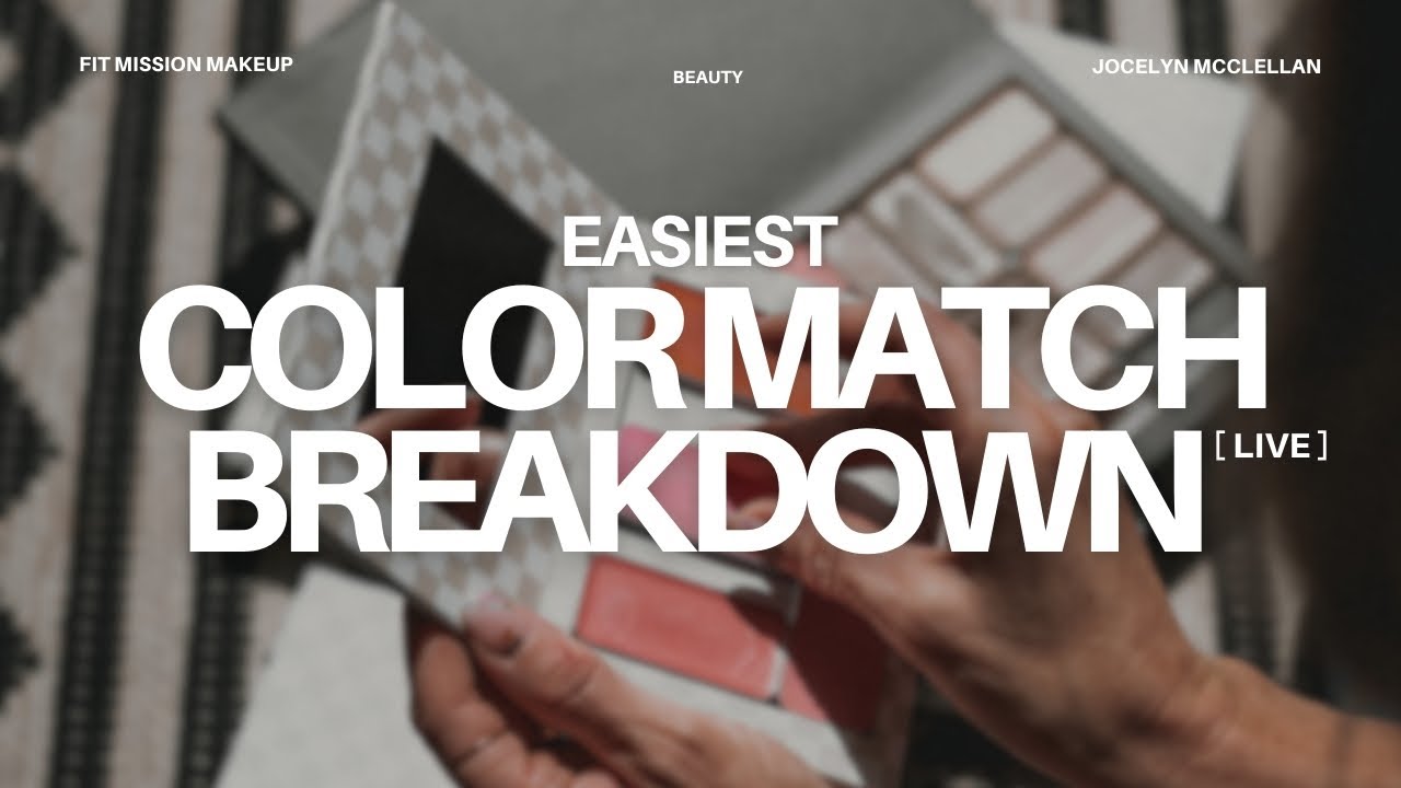 Easiest Breakdown for Your Color Match | Seint