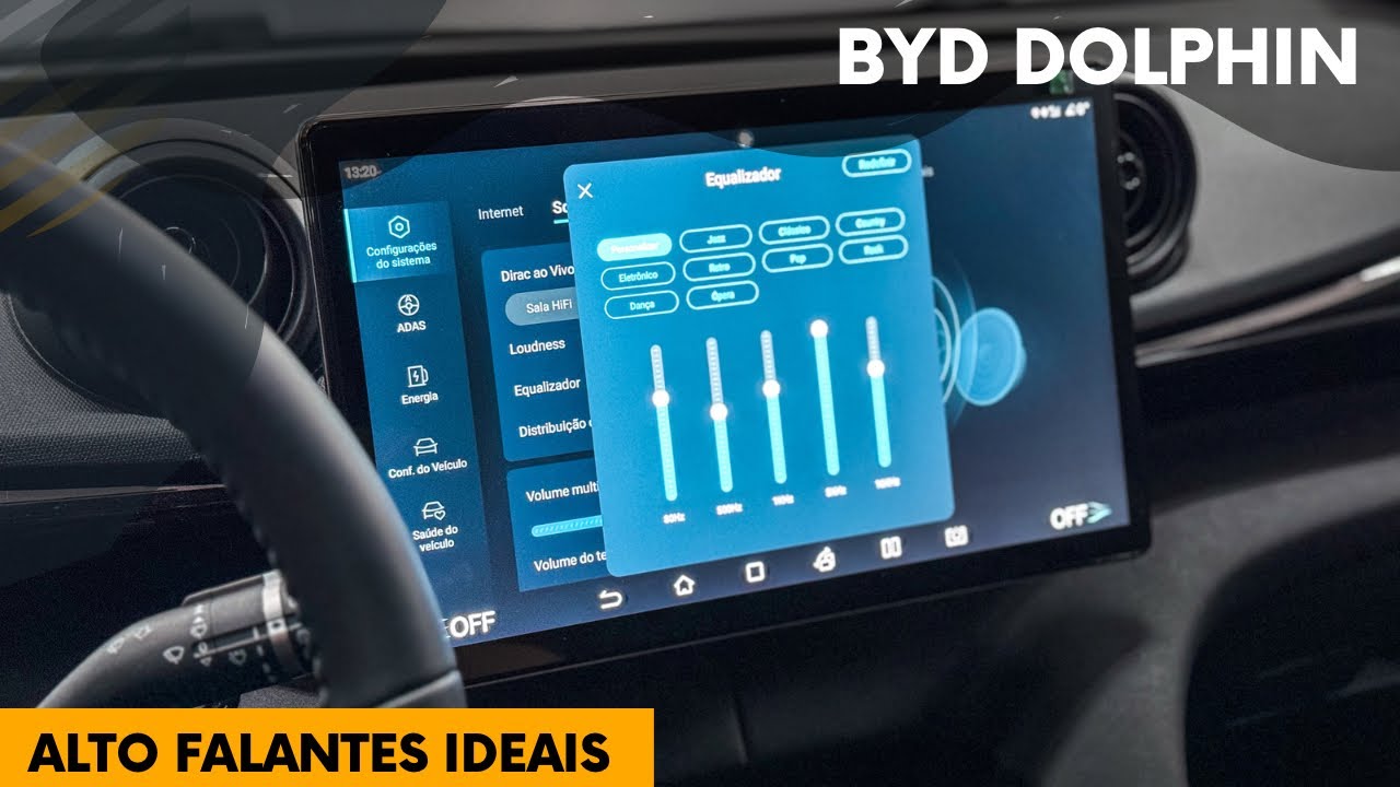 Troca dos alto falantes - BYD Dolphin