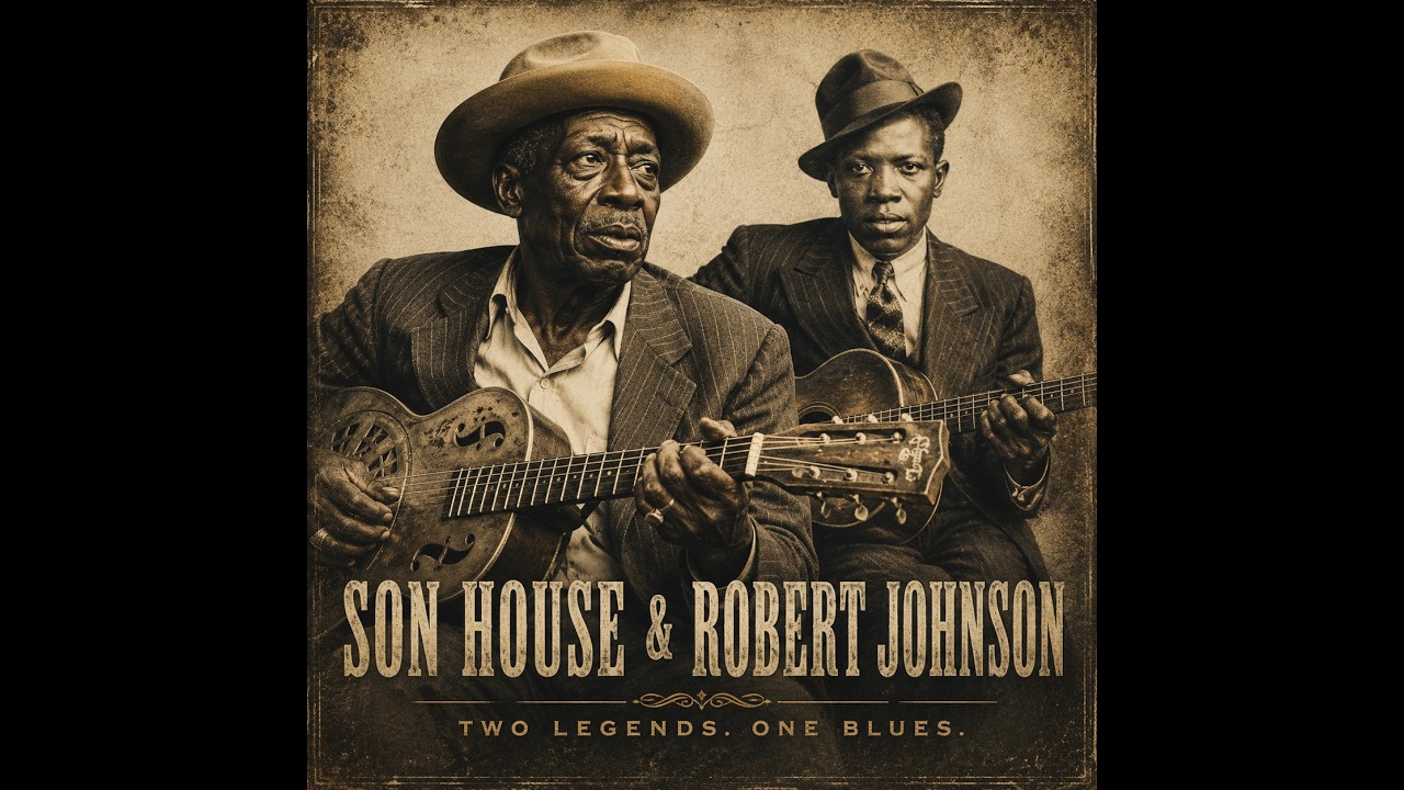 Son House & Robert Johnson &ndash; Haunted Delta Blues | Raw Slide Guitar & Midnight Groove